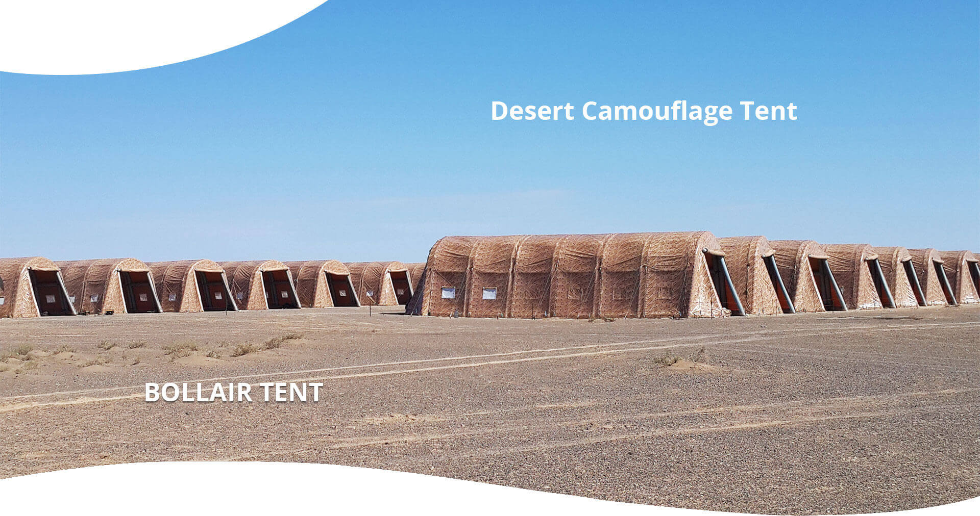 Desert Camouflage Tent