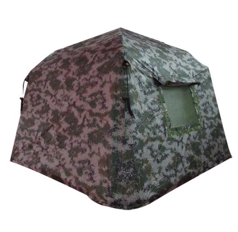 Natural travel military camouflage camping tent for