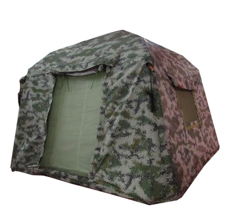 Natural travel military camouflage camping tent for