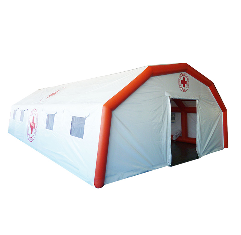 OEM white inflatable field hospital medical tent