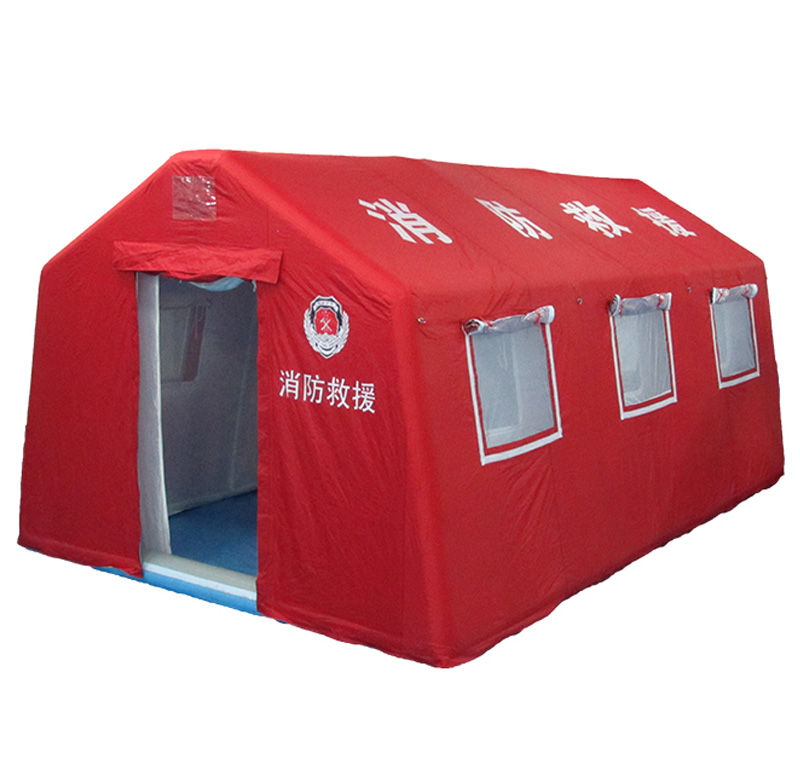 Giant inflatable military tent for outdoor emergency