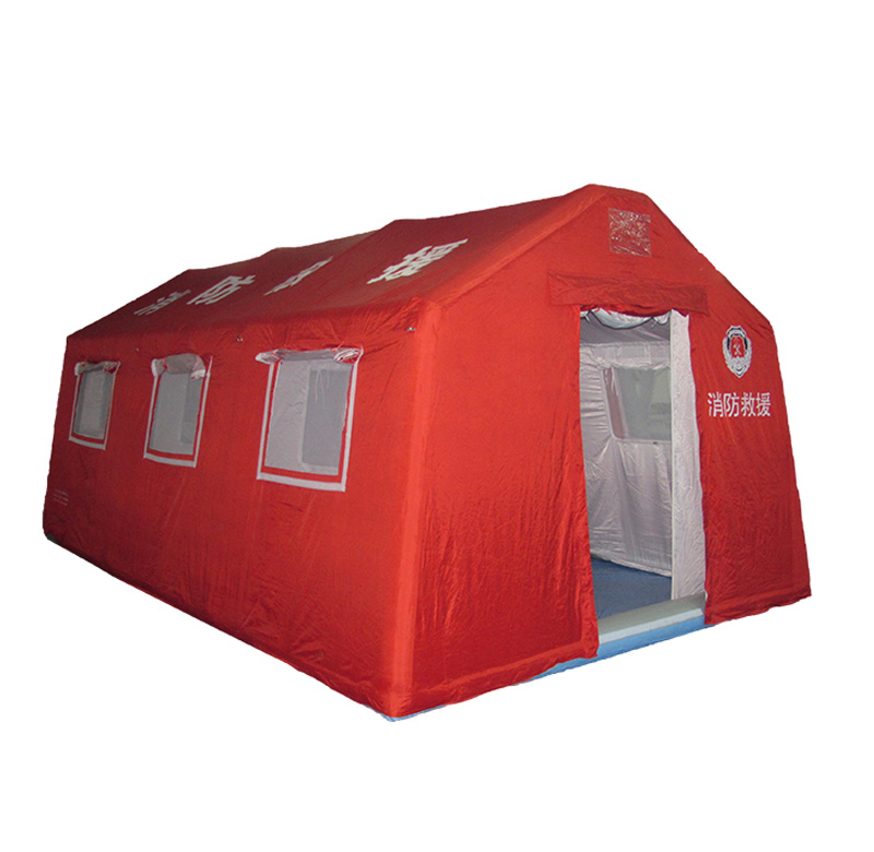 Giant inflatable military tent for outdoor emergency