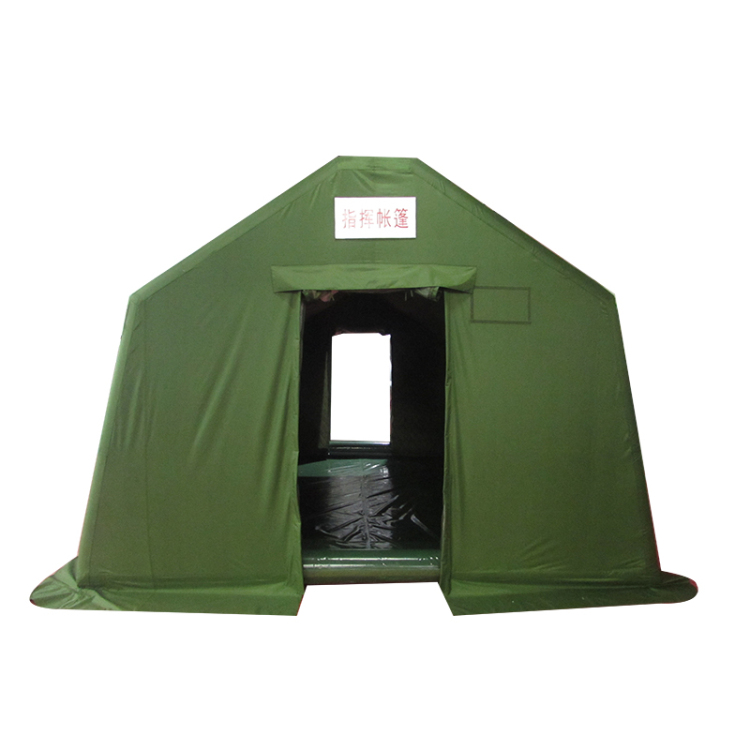 Large outdoor inflatable camping canvas army tent