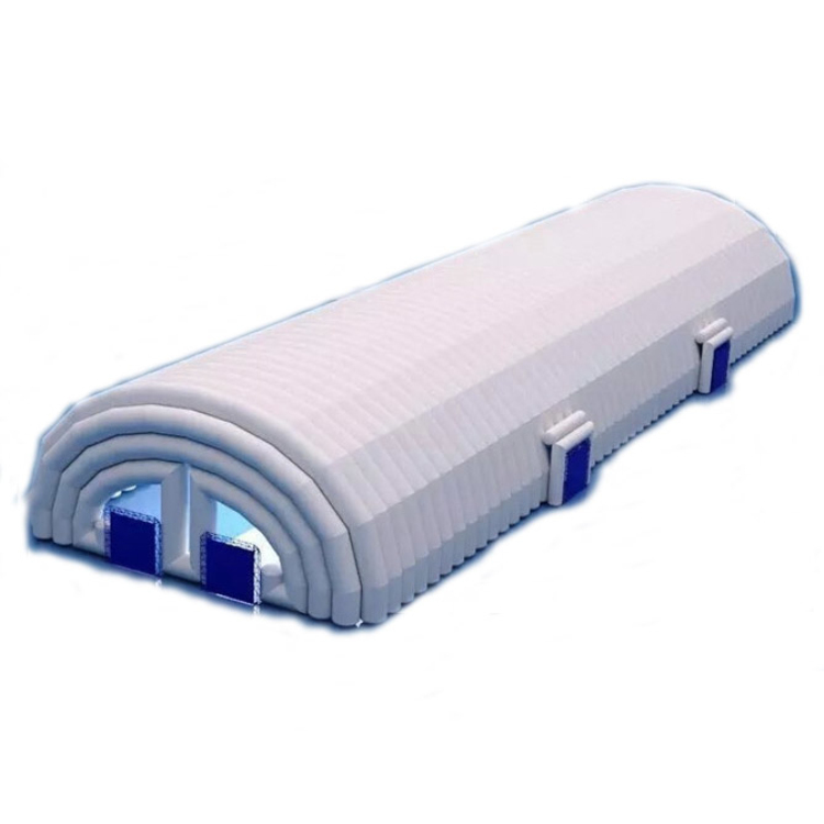 Large span marquee inflatable warehouse tent