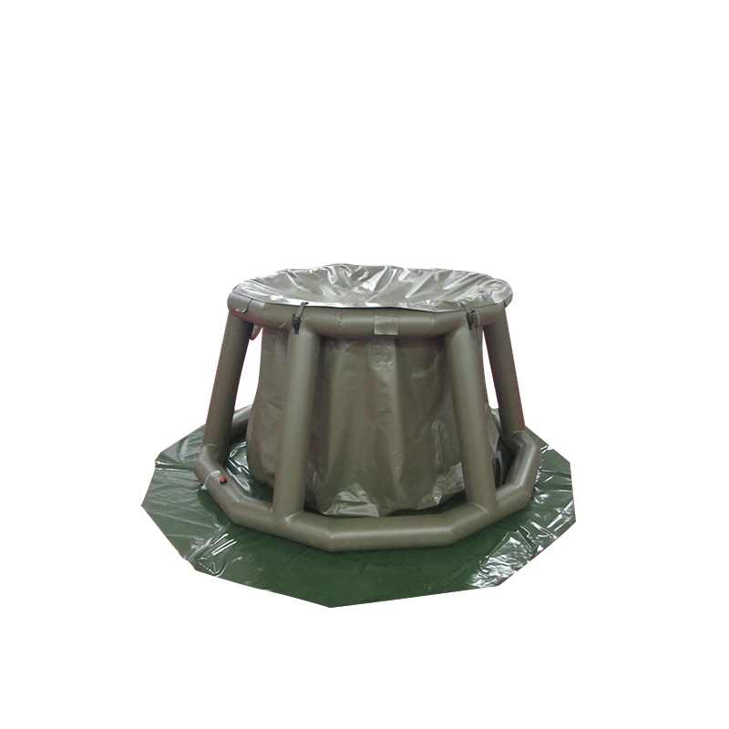 Strong PVC tarpaulin water storage tank for shower tents