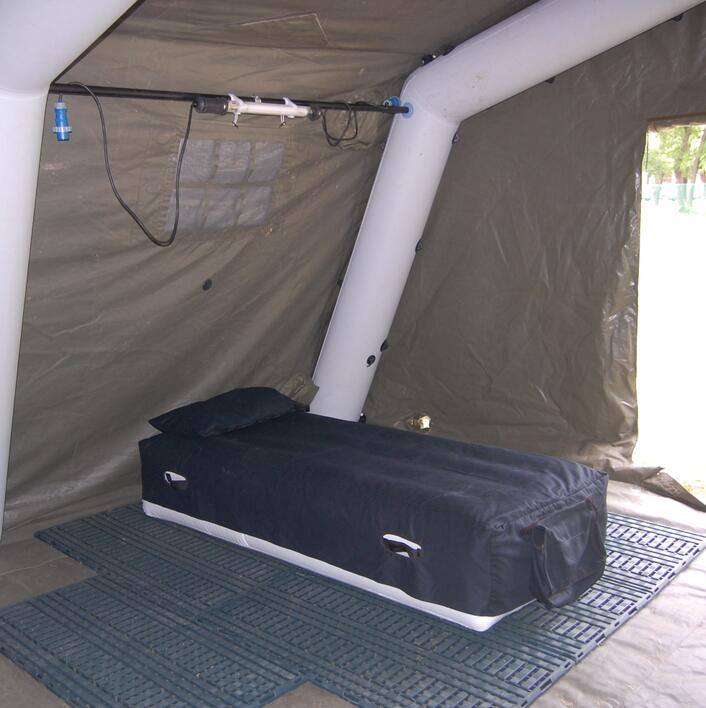 Cheap air bed for military camping